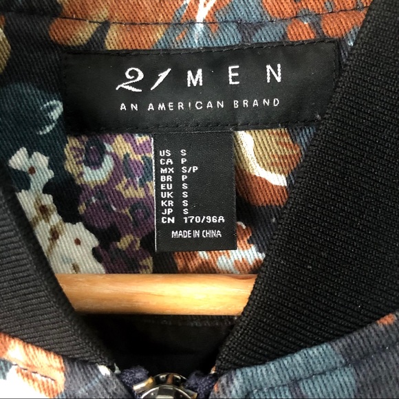 Forever 21 Floral Bomber Jacket - Picture 2 of 2